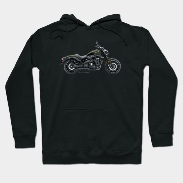Kawasaki Vulcan S 19 green s Kawasaki Hoodie TeePublic